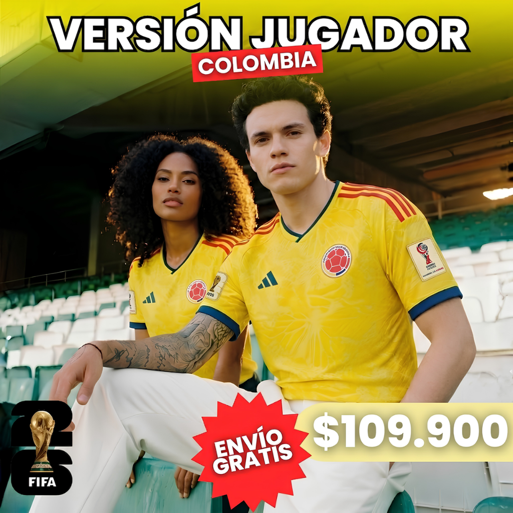 CAMISETA SELECCIÓN COLOMBIA